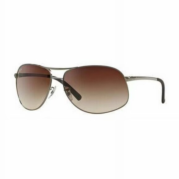 Ray-Ban Aviator Brown Gradient Lens Sunglasses RB3387-004/13 Gunmetal - Picture 1 of 5